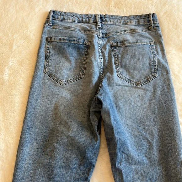 Ella Moss high waist straight light wash jeans - Picture 2 of 4